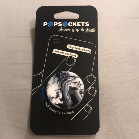PopSockets | Ghost Marble PopSocket - Picture 3 of 5